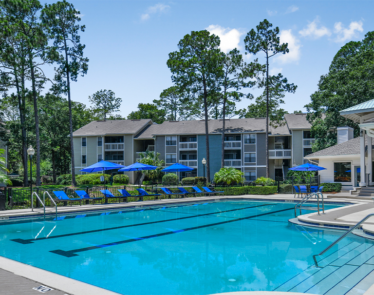 Resort style pool