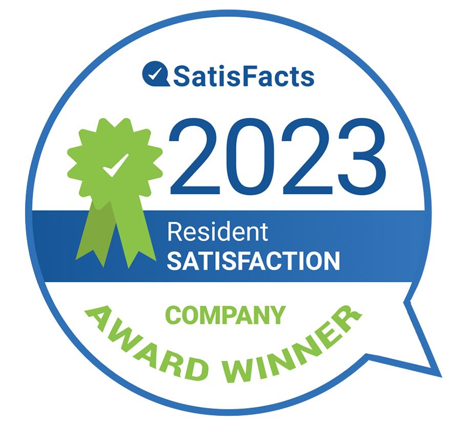 2023 Company Resident Satisfaction Award Winner